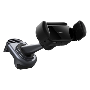  Uchwyt samochodowy z panelem słonecznym do Tesla Model 3 / Y T-Space czarny - zdj. dodatkowe 5