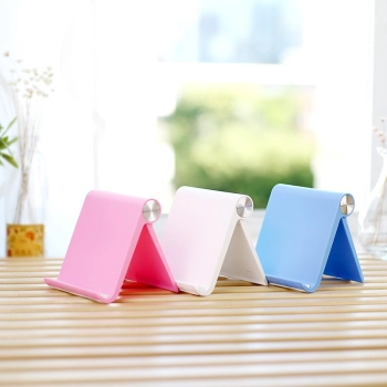  Biurkowy stojak podstawka uchwyt na telefon tablet czarny - zdj. dodatkowe 9