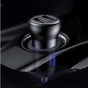  Transmiter FM bezprzewodowy Bluetooth z ładowarką S-16 Overseas edition czarny - zdj. dodatkowe 3