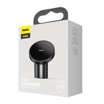  Uchwyt samochodowy magnetyczny na telefon na kokpit lub kratkę wentylacyjną czarny - zdj. dodatkowe 4