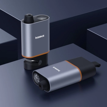  3w1 Młotek bezpieczeństwa do auta nóż do pasów samochodowych i latarka SharpTool czarny - zdj. dodatkowe 4