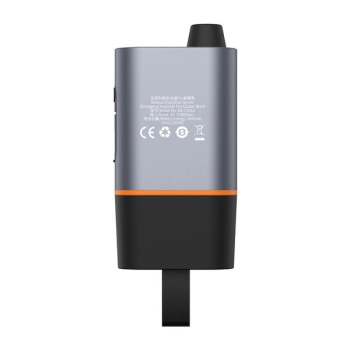  3w1 Młotek bezpieczeństwa do auta nóż do pasów samochodowych i latarka SharpTool czarny - zdj. dodatkowe 6