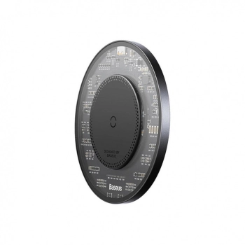  Ładowarka indukcyjna magnetyczna do telefonu 15W + kabel USB-C 1m czarna - zdj. dodatkowe 2