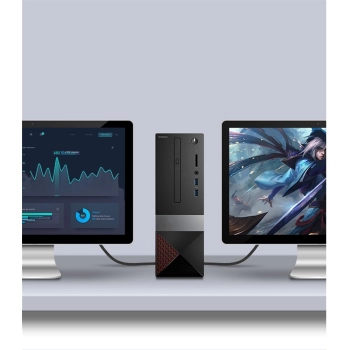  Kabel przewód DisplayPort wytrzymały elastyczny DP112 DP1.4 8K 3m czarny - zdj. dodatkowe 6