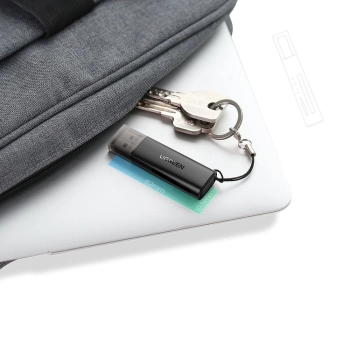  Czytnik kart pamięci SD TF do komputera USB 3.0 czarny - zdj. dodatkowe 2