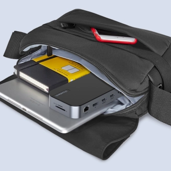  HUB Adapter M52 USB-C USB-A hdmi vga dp sd tf RJ45 aux PD szary - zdj. dodatkowe 9