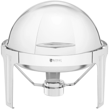  Podgrzewacz do potraw stołowy okrągły na pastę z pokrywą rolltop 6 l - zdj. dodatkowe 4