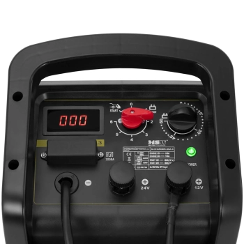  Prostownik samochodowy warsztatowy z rozruchem awaryjnym 12/24 V 100 A - zdj. dodatkowe 2