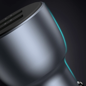  Szybka ładowarka samochodowa 2x USB 36W Quick Charge SCP FCP AFC szary - zdj. dodatkowe 6