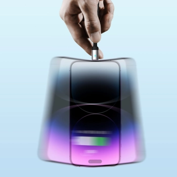  Kabel przewód do iPhone A10 Series USB - Lightning 2.4A 1.2m czarny - zdj. dodatkowe 6