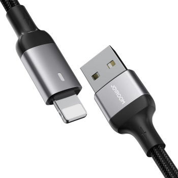  Kabel przewód do iPhone A10 Series USB - Lightning 2.4A 1.2m czarny - zdj. dodatkowe 8