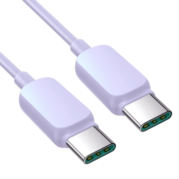  Kabel przewód do iPhone USB-C - Lightning 20W 1.2m fioletowy - zdj. dodatkowe 1