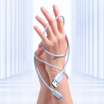  Kabel przewód do iPhone USB-A - Lightning 2.4A 1.2m niebieski - zdj. dodatkowe 9