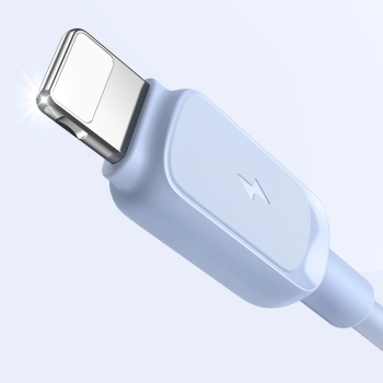  Kabel przewód do iPhone USB-A - Lightning 2.4A 1.2m niebieski - zdj. dodatkowe 7
