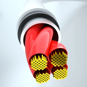  3w1 Kabel przewód USB-A do USB-C micro USB iPhone Lightning 480Mb/s 1.2m biały - zdj. dodatkowe 2