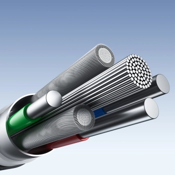  Kabel przewód Light-Speed Series USB-A - USB-C szybki transfer 100W 1.2m czarny - zdj. dodatkowe 9