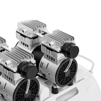  Kompresor bezolejowy sprężarka powietrza 65 litrów 4-7 bar 3x750 W - zdj. dodatkowe 4