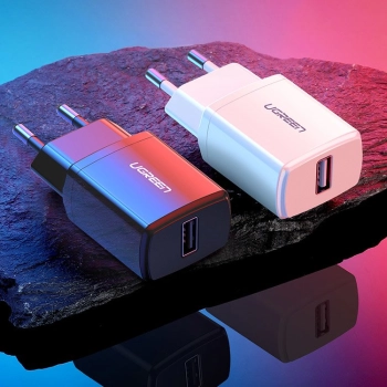  Mała ładowarka sieciowa do telefonu USB 2.1A czarny - zdj. dodatkowe 6