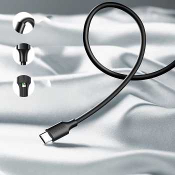  Wytrzymały kabel przewód USB - USB-C 480 Mbps 3A 1.5m czarny - zdj. dodatkowe 7