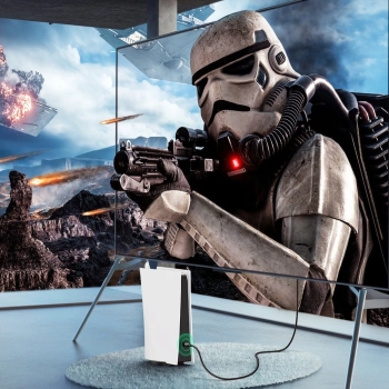  Kabel przewód audio wideo HDMI 2.0 4K wytrzymały w oplocie 1m czarny - zdj. dodatkowe 2