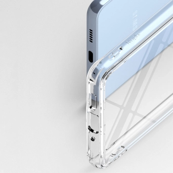  Etui pokrowiec z żelową ramką Galaxy A73 Fusion przezroczysty - zdj. dodatkowe 5