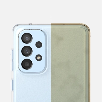  Etui pokrowiec z żelową ramką Galaxy A73 Fusion Matte półprzezroczysty - zdj. dodatkowe 9