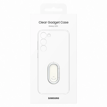  Etui pokrowiec z podstawką Samsung Galaxy S23+ Clear Gadget Case przezroczyste - zdj. dodatkowe 4