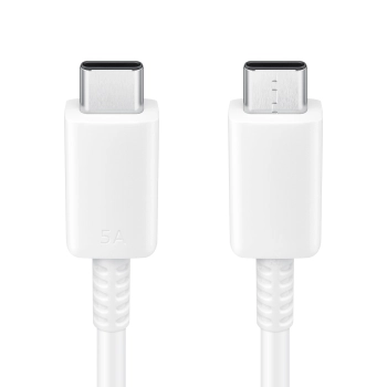  Kabel przewód Samsung USB-C 480Mb/s 5A 1m biały - zdj. dodatkowe 1