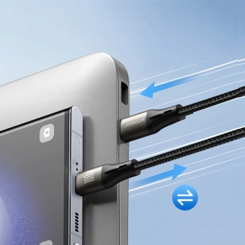  Kabel przewód USB-C 100W Light-Speed Series 1.2m czarny - zdj. dodatkowe 9