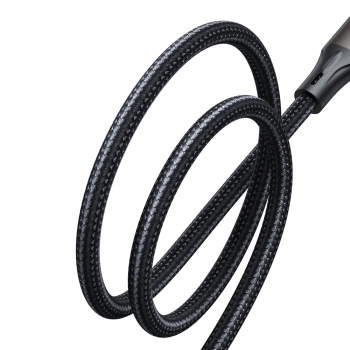  Kabel przewód USB-C 100W Light-Speed Series 1.2m czarny - zdj. dodatkowe 2