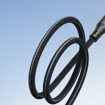  Kabel przewód USB-C 100W Light-Speed Series 1.2m czarny - zdj. dodatkowe 8