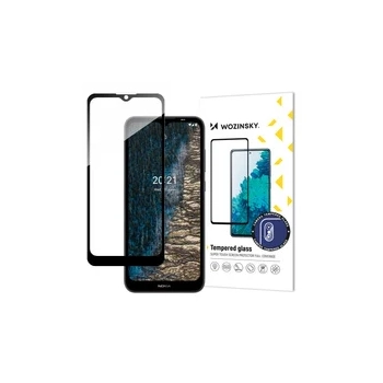 Szkło hartowane na cały ekran z ramką Nokia C20/C10 Full Glue czarny