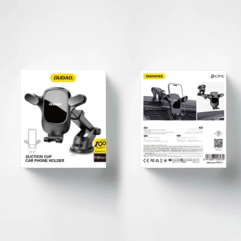  Uchwyt samochodowy do telefonu na kokpit deskę rozdzielczą czarny - zdj. dodatkowe 4