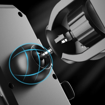  Uchwyt rowerowy motocyklowy do telefonu na kierownicę czarny - zdj. dodatkowe 6