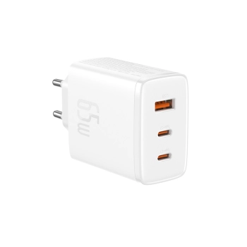  Ładowarka sieciowa GaN Cube Pro 65W 2x USB-C USB-A biała - zdj. dodatkowe 3