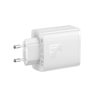  Ładowarka sieciowa GaN Cube Pro 65W 2x USB-C USB-A biała - zdj. dodatkowe 6