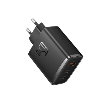  Ładowarka sieciowa GaN Cube Pro 65W 2x USB-C USB-A czarna - zdj. dodatkowe 4