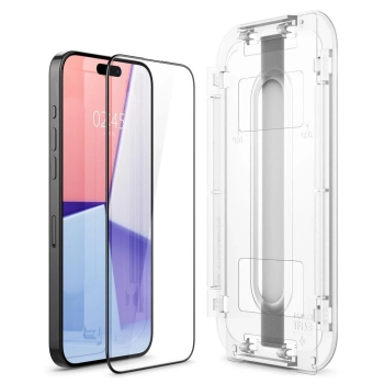  Szkło hartowane Glas.tR EZ Fit FC na iPhone 15 Pro Max czarne - zdj. dodatkowe 3
