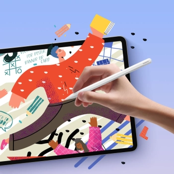  Rysik stylus do iPad z aktywną wymienną końcówką Smooth Writing 2 biały - zdj. dodatkowe 1