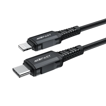  Kabel przewód MFI do iPhone USB-C - Lightning 30W 3A 1.8m czarny - zdj. dodatkowe 8