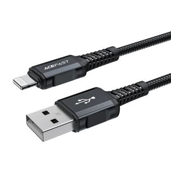  Kabel przewód MFI do iPhone USB - Lightning 2.4A 1.8m czarny - zdj. dodatkowe 1
