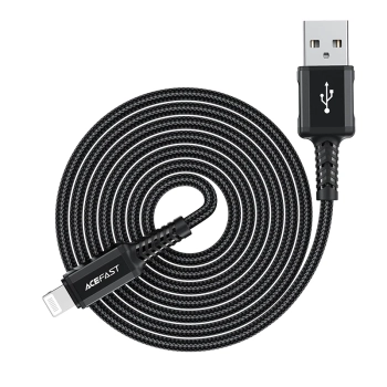  Kabel przewód MFI do iPhone USB - Lightning 2.4A 1.8m czarny - zdj. dodatkowe 8