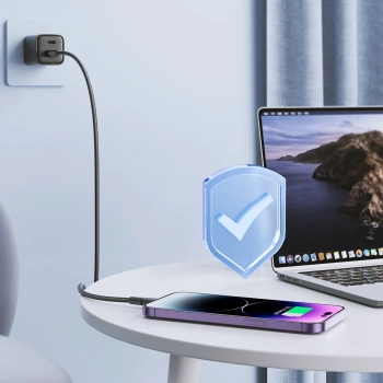  Kabel przewód do iPhone USB - Lightning 2.4A Surpass Series 1.2 m czarny - zdj. dodatkowe 10