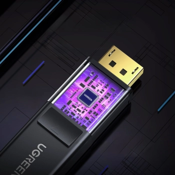  Kabel przewód DisplayPort - HDMI 4K HDR 3D 3m czarny - zdj. dodatkowe 4