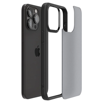  Etui Ultra Hybrid na iPhone 15 Pro Max przezroczysto-czarne - zdj. dodatkowe 5