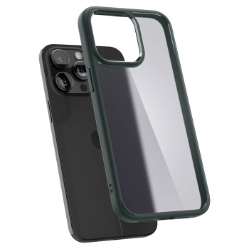  Etui Ultra Hybrid na iPhone 15 Pro Max ciemnozielone - zdj. dodatkowe 3