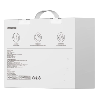  Poduszka samochodowa na zagłówek ComfortRide z pamięcią kształtu czarna - zdj. dodatkowe 5