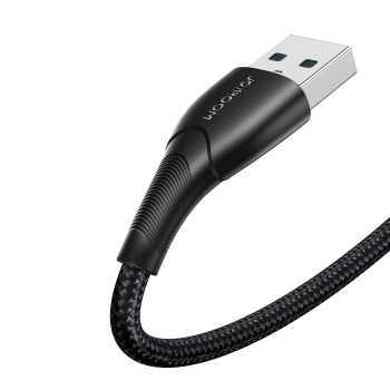  Kabel przewód Starry Series USB-A - USB-C 100W 1m czarny - zdj. dodatkowe 1