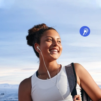  Zestaw słuchawkowy słuchawki douszne USB-C JR-EC05 białe - zdj. dodatkowe 7