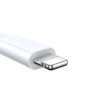  3w1 Kabel przewód USB-A z ładowarka indukcyjną + 2x iPhone Lightning 1.2m biały - zdj. dodatkowe 2